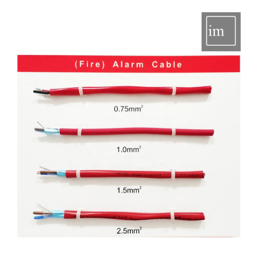 UL Listed Fire Rated Cable 2C x 1.5RM FPLR