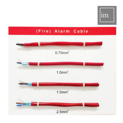 UL Listed Fire Rated Cable 2C x 2.5RM FPLR